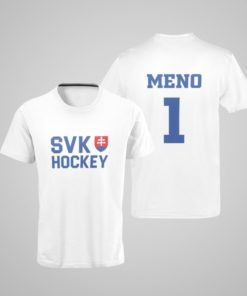 Hokejové Tričko SVK HOCKEY biele MS v hokeji