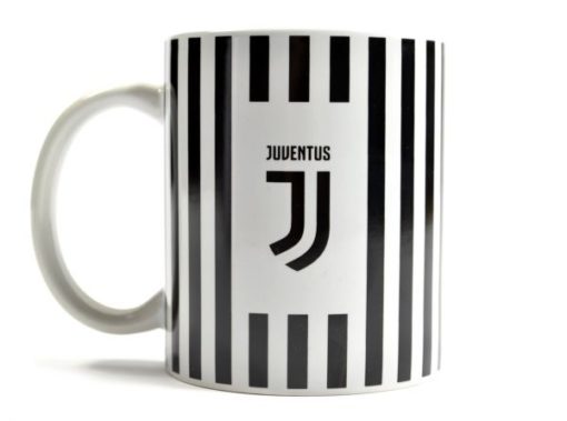 Hrnček Juventus Deco Čierno-Biely