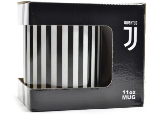 Hrnček Juventus Deco Čierno-Biely krabička