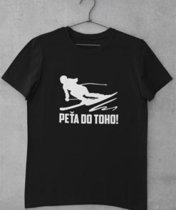 Triko PĚTE DO TOHO černé