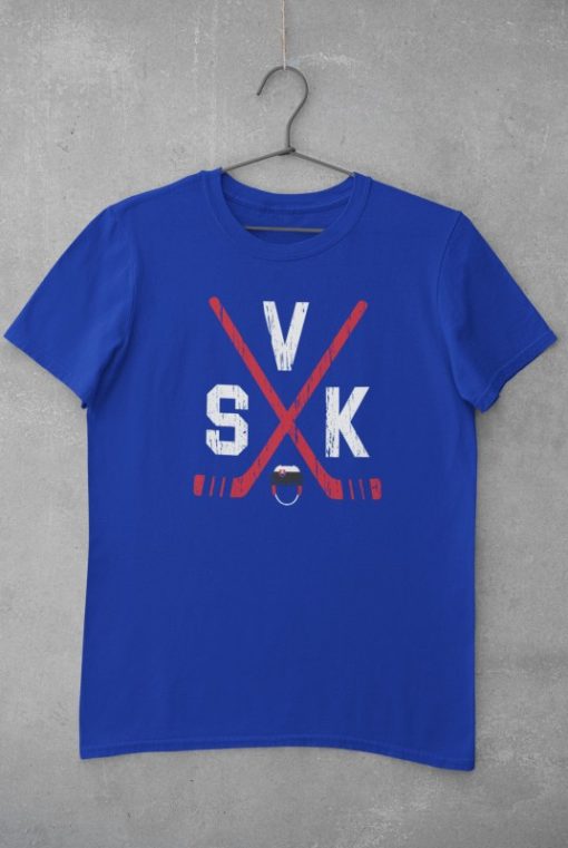 Hokejové Tričko SVK Hokejky A Prilba modré