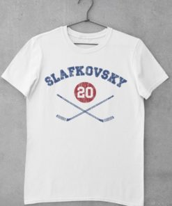 Hokejové Tričko Slafkovsky biele