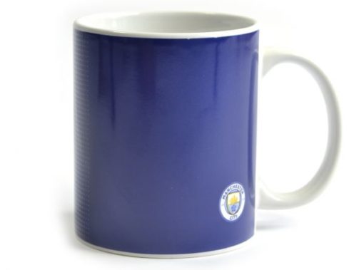 Hrnček Manchester City S Logom Klubu zadná strana