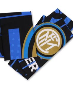 Povlečení Inter Milán modro-černé logo a nápis Inter