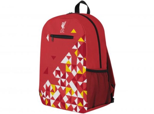 Ruksak FC Liverpool Particle červený - bočné vrecko