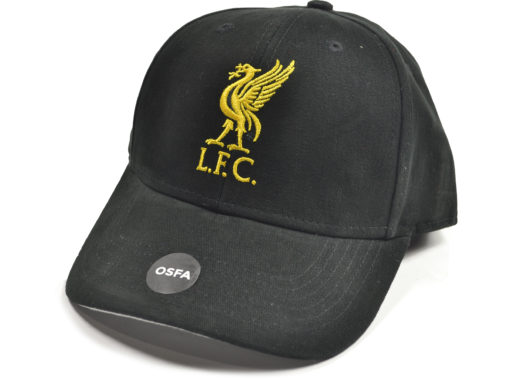 Šiltovka Liverpool Liverbird Čierna logo a LFC