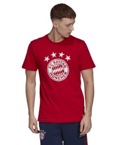 Tričko Bayern Adidas Tee červené model
