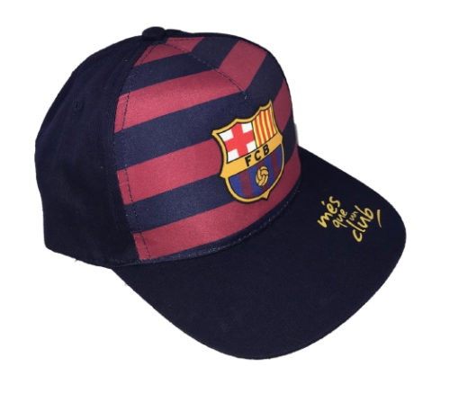 Detská šiltovka FC Barcelona s logom bordová