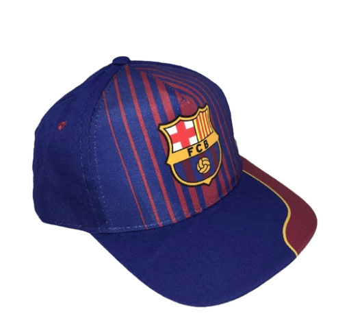 Detská šiltovka FC Barcelona s logom modrá
