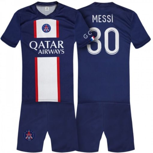 Detský Dres Messi PSG #30 Modrý