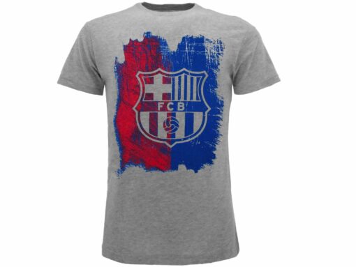 Triko FCB Barcelona s logem šedé