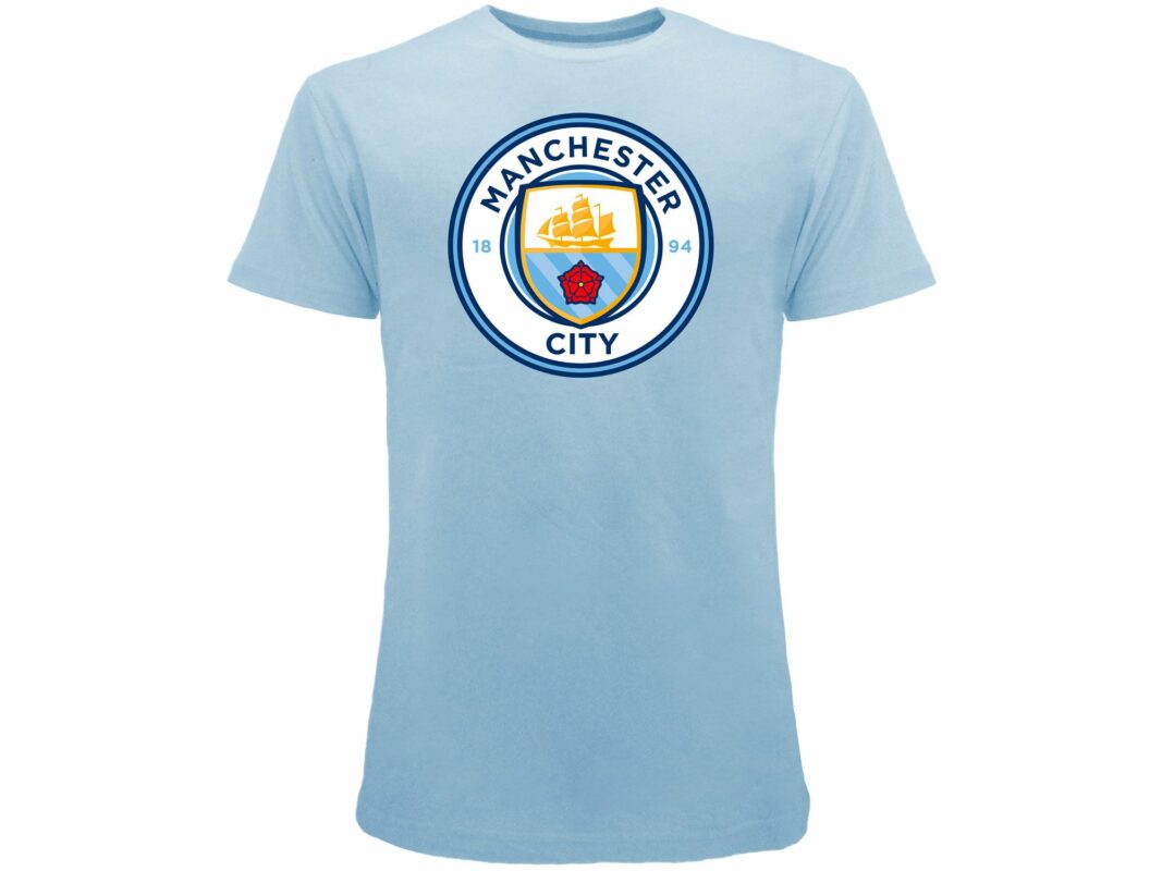 Dres Manchester City s klubovým logem