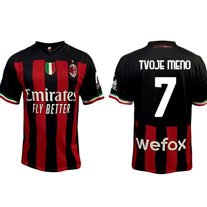 Dres AC Milan 2022/2023 s vlastním potiskem