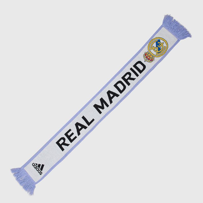 Šála Adidas Real Madrid bílo-fialová s logem