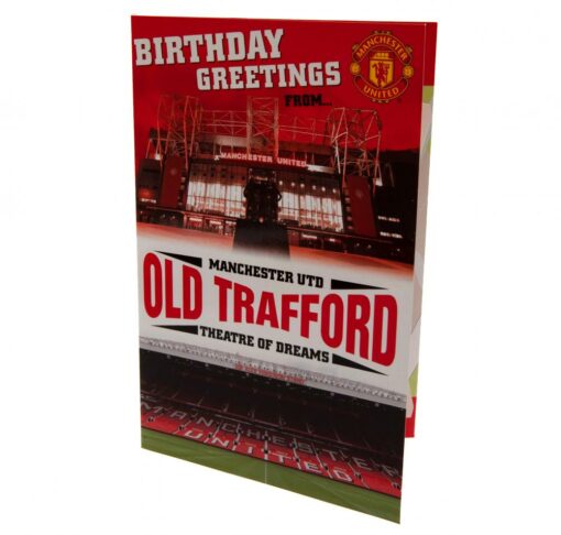 3D karta Manchester Utd k narodeninám