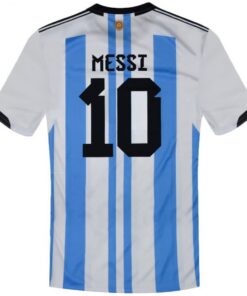 Detský dres Messi Argentína 2022-23 replika číslo 10