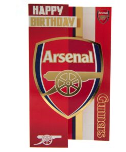Narodeninová karta Arsenal s logom