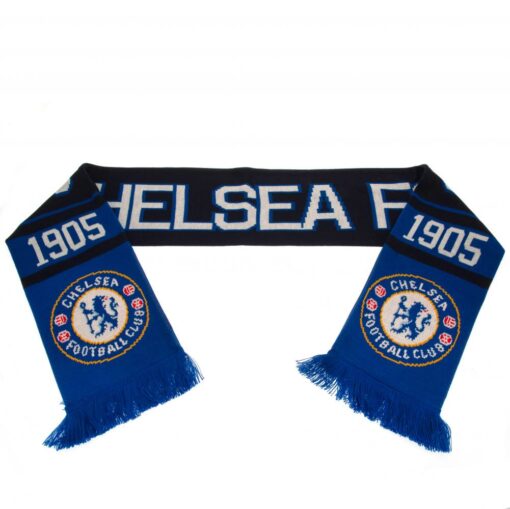 Šál Chelsea modrý 1905 s logom klubu