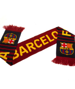 Šál FC Barcelona bordový s logom