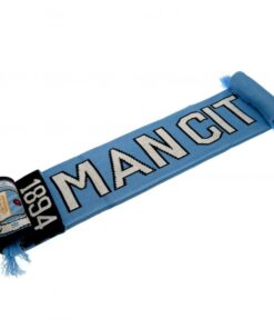 Šál Manchester City modro-čierny 1894