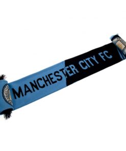 Šála Manchester City modro-černá