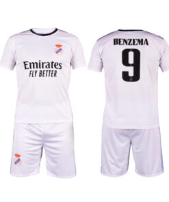 Dětský dres Benzema Real Madrid 2022-23 replika sada