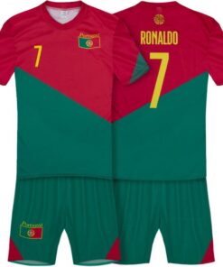 Detský dres Ronaldo Portugalsko 2022-23 replika