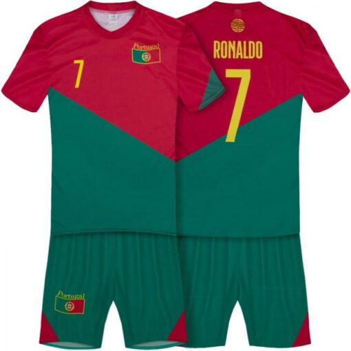 Detský dres Ronaldo Portugalsko 2022-23 replika