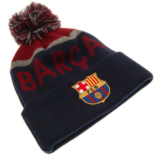 Čiapka FC Barcelona s brmbolcom Barca s logom