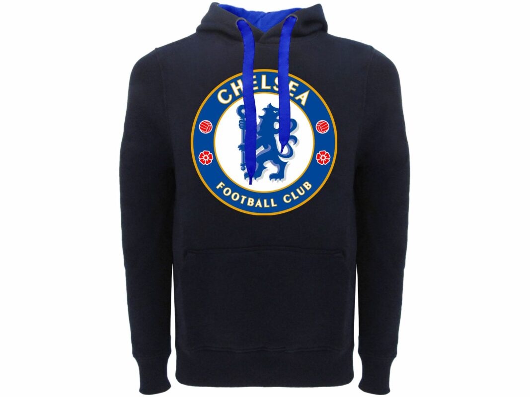 Chelsea mikina s logem tmavě modrá
