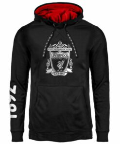 Mikina Liverpool s logom 1892 čierna