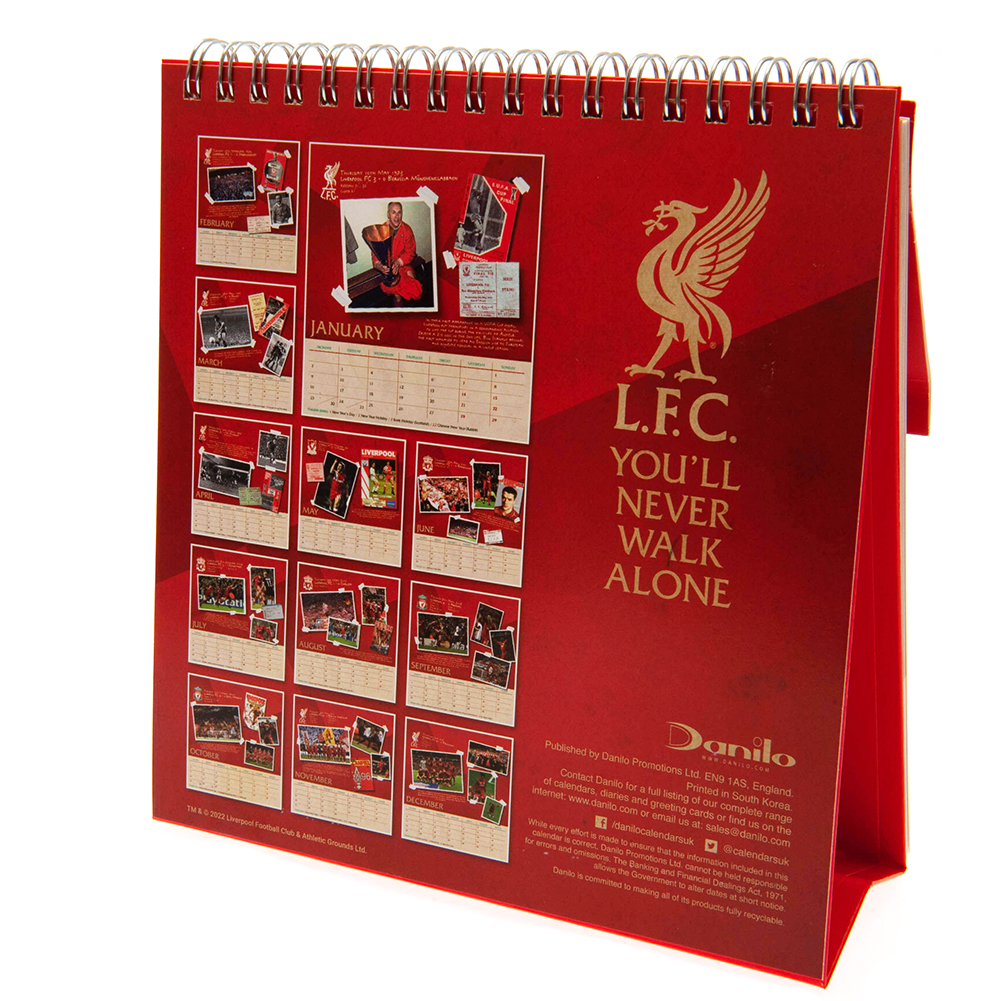 Stolní kalendář Liverpool 2023 - Image 2