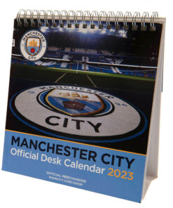 Stolní kalendář Manchester City 2023