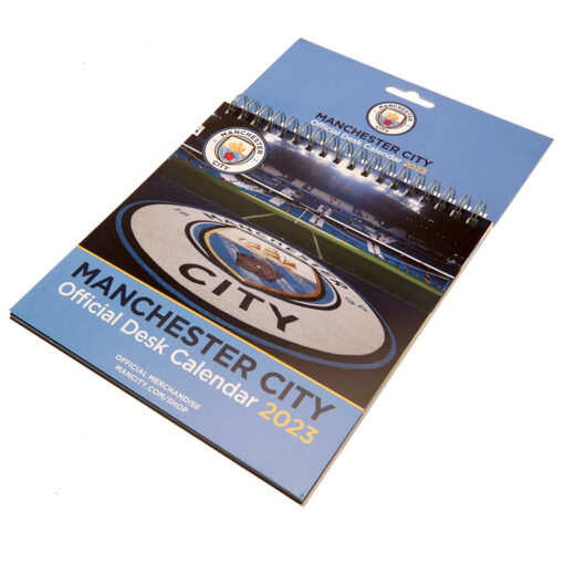 Stolní kalendář Manchester City 2023 složený