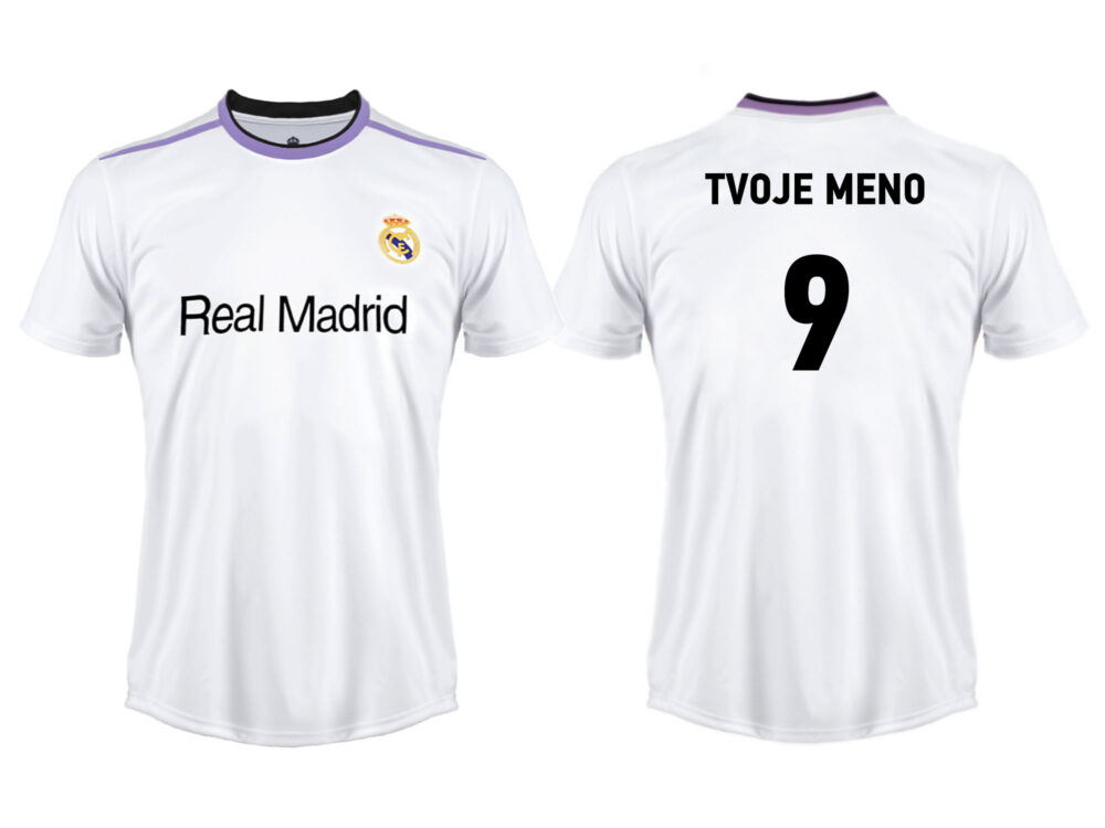 Tréninkové tričko Real Madrid s možností potisku