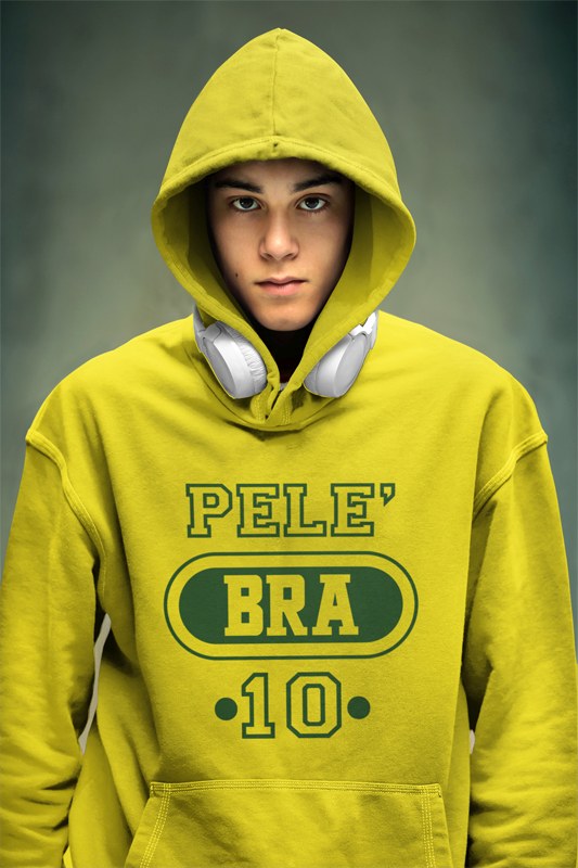 Mikina Pelé Brazil 10 - Image 6