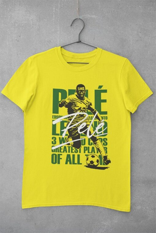Triko Pelé Legend žluté