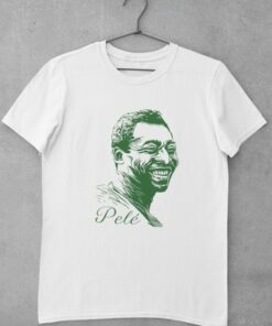 Tričko Pelé bielo-zelené