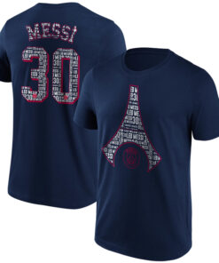Detské tričko Messi PSG 30 Eiffel