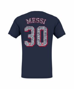 Detské tričko Messi PSG 30 Eiffel - zadná strana