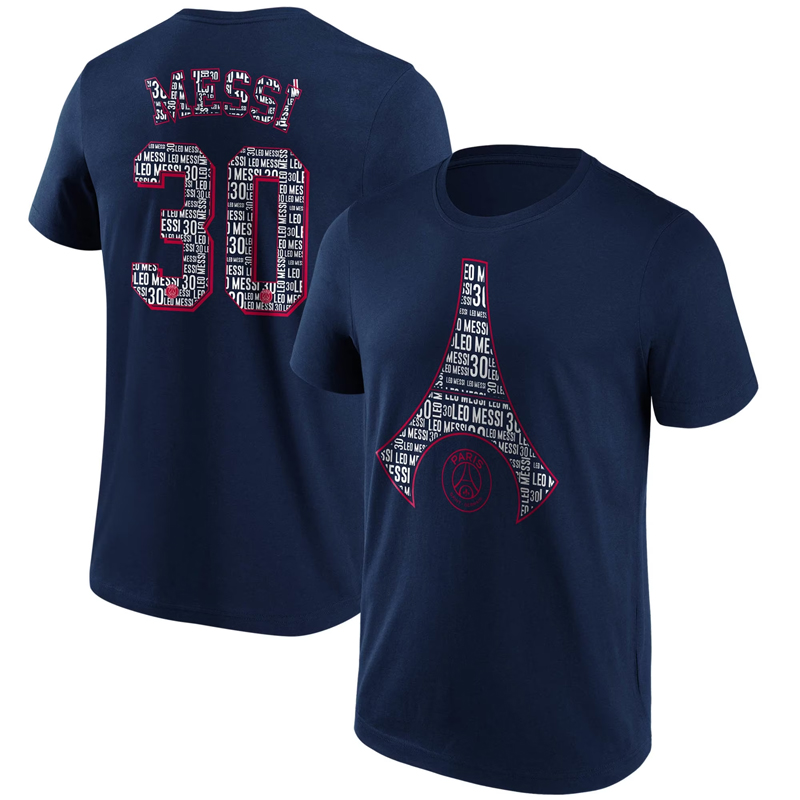 Dětské tričko Messi PSG 30 Eiffel