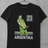 Tričko Martinez Argentína čierne