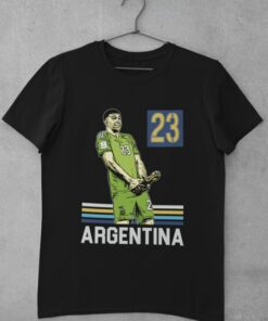 Tričko Martinez Argentina černé