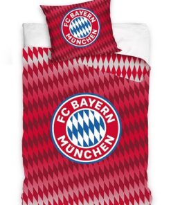 Bavlněné povlečení Bayern Mnichov červené