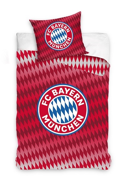 Bavlněné povlečení Bayern Mnichov červené