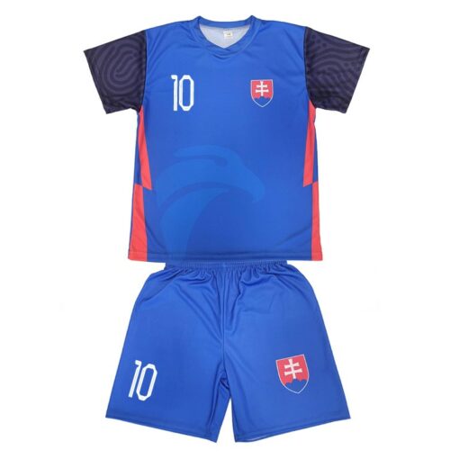 Dětská sada Slovensko 2023 modrá - komplet přední strana