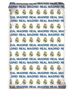 Plachta Real Madrid 90x200 Biela