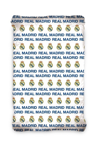 Plachta Real Madrid 90x200 Bílá