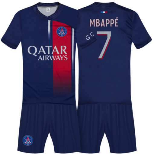 Dětský dres Mbappe PSG 2023 komplet