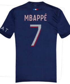 Dětský dres Mbappe PSG 2023 jméno a číslo